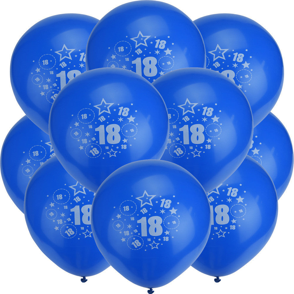 Blue Latex Balloons