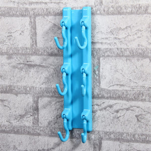 6 Hooks Hanger (Blue)